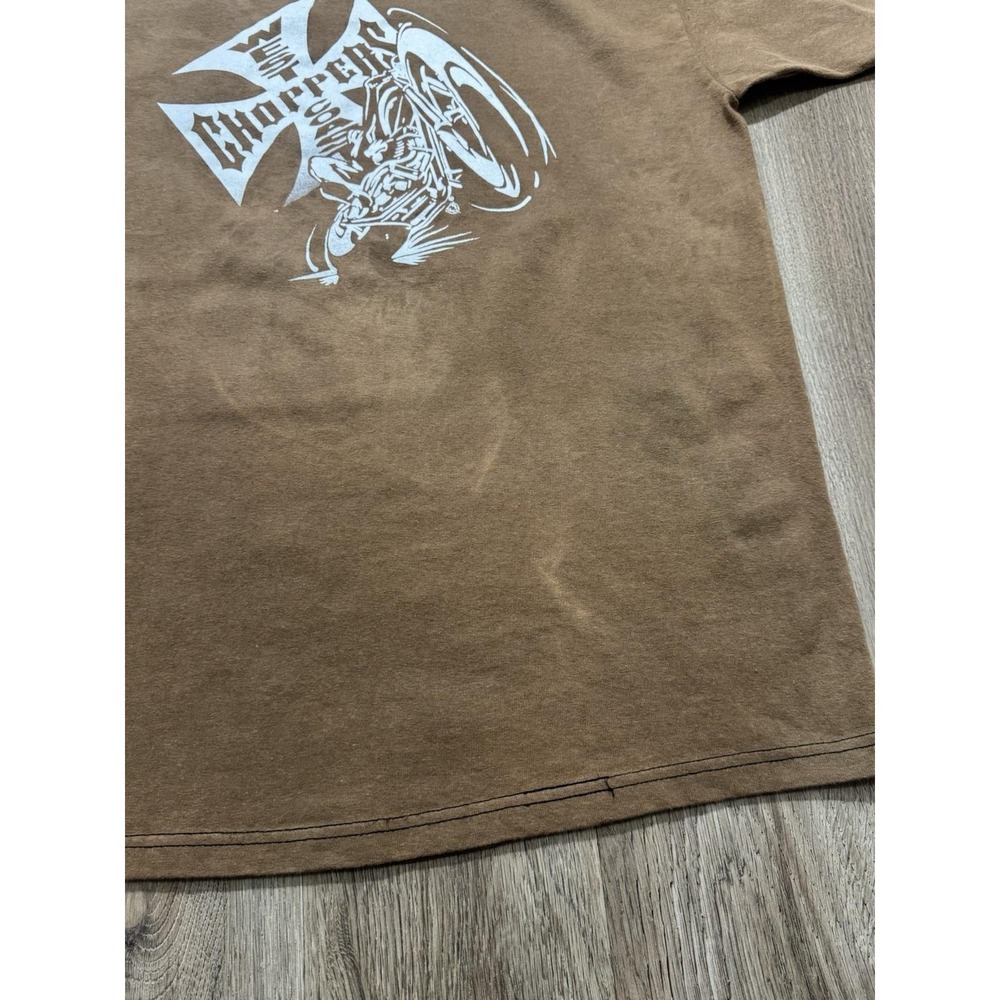 Vintage Y2K Jesse James West Coast Choppers T Shirt Size M - Picture 3 of 10